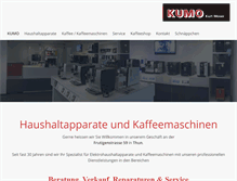 Tablet Screenshot of kurtmoser.ch